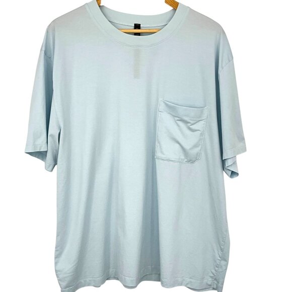 lululemon athletica Other - Lululemon The Fundamental Pocket T-Shirt Delicate Mint Size XXL Pima Cotton NWOT